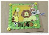 Modelo Leãozinho scrapbook